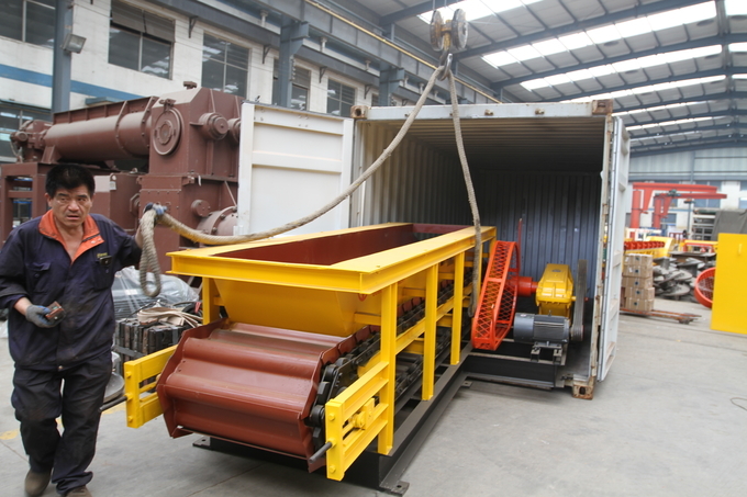 Machine d'usine de brique du four à tunnel de Mansory 580T avec la consommation de charbon 220-280 kcal/kg, Clay Brick Making, 5