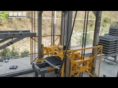 Machine de fabrication de brique automatique de ciment de Halstec