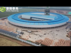 Four à tunnel rotatoire mobile pour Clay Brick Manufacturing Plant automatique