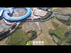 Four rotatif de briques d'argile efficace et fiable avec fonctionnement automatique