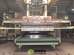 Machine d'empilage de briques d'argile pour la ligne de production de briques