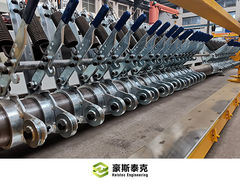 Système de découpe automatique de machine de fabrication de briques